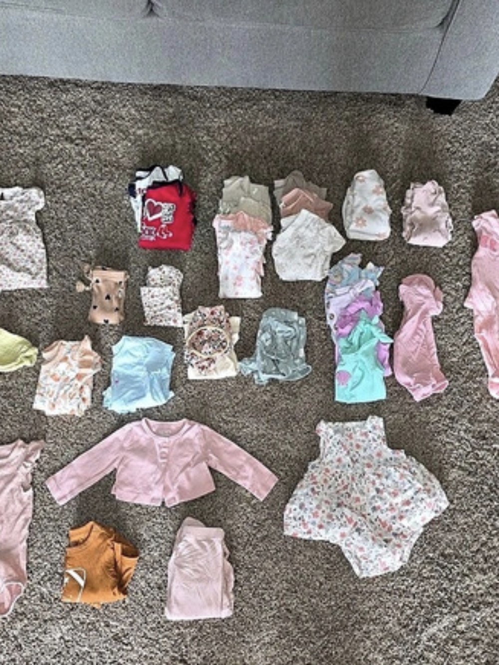 Baby Girl Clothing Bundle 0-3 Months